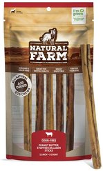 Natural Farm Peanut Butter Stuffed Collagen Dog Treats, 12-in, 5 count