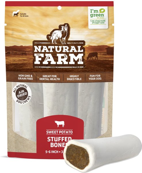 Redbarn Small Sweet Potato Filled Natural Bones Dog Treats
