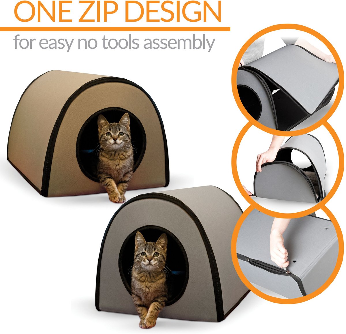 Chewy outdoor outlet heated cat house