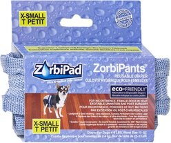 ZorbiPad ZorbiPants Dog Diaper, X-Small