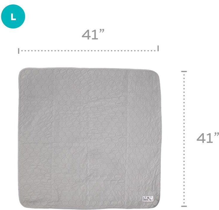 PET PARENTS Pawtect Pads Washable Dog & Cat Pee Pads, 2 count, 41x41in