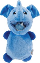 Outward Hound Ball Hogz Elephant Hide & Seek Tennis Balls Dog Toy, Blue