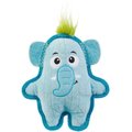Outward Hound Xtreme Seamz Elephant Durable Squeaky Dog Toy, Blue, Medium