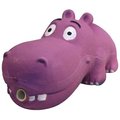 Multipet Latex Hippo Squeaky Dog Toy, Color Varies