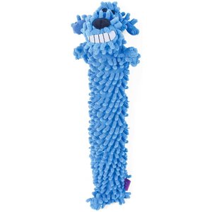 Multipet Loofa Floppy Squeaky Plush Dog Toy, Color Varies, 12-in