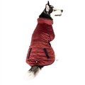 PetRageous Designs Acadia Dog Puffer Coat, Orange, X-Large