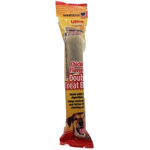 Ultra Chewy Double Treat Bones Chicken Flavor Dog Treat, 1 count