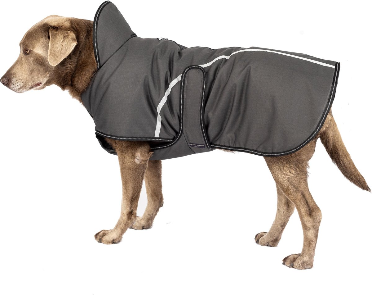 PetRageous Designs Calgary Harness Dog Coat Charcoal