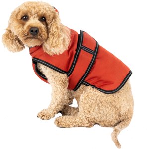 PetRageous Designs Juneau Dog Coat, Red, Small