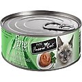 Fussie Cat Fine Dining Pate Oceanfish Entrée Wet Cat Wood, 2.82-oz can, case of 24
