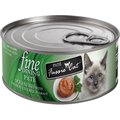 Fussie Cat Fine Dining Pate Oceanfish with Salmon Entrée Wet Cat Food, 2.82-oz can, case of 24