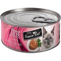 Fussie Cat Fine Dining Pate Sardine Entrée Wet Cat Food, 2.82-oz can, case of 24