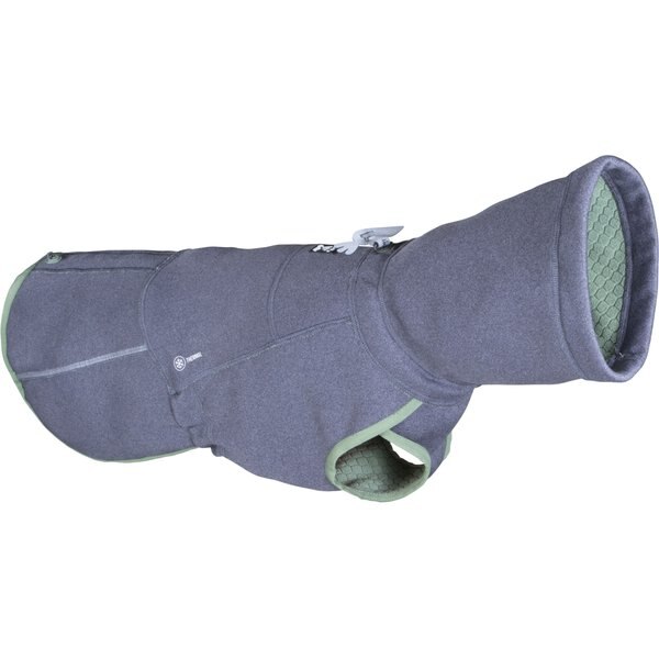 HURTTA Monsoon Dog Raincoat, Blackberry, 16in