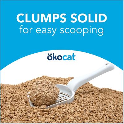 Show full view: Okocat Original Premium Wood Clumping Cat Litter, 19.8-lb box slide 6 of 11