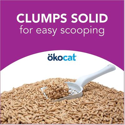 Show full view: Okocat Mini Pellets Unscented Clumping Wood Cat Litter, 22.2-lb box slide 6 of 11
