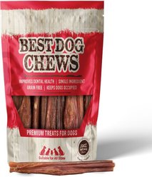 Best Dog Chews Bladder Sticks Beef Flavored 6-in Dog Chews, 12 count
