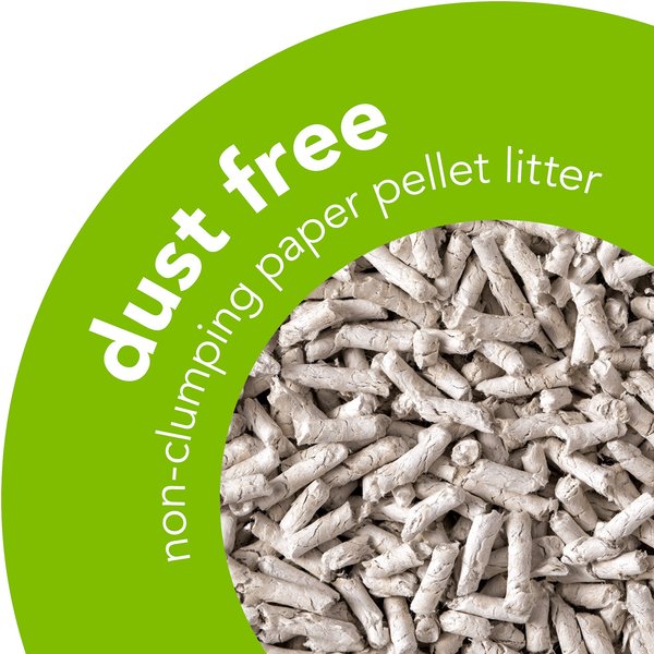 Show full view: Okocat Dust-Free Unscented Non-Clumping Paper Pellet Cat Litter, 8.2-lb box slide 4 of 11