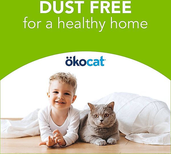 Show full view: Okocat Dust-Free Unscented Non-Clumping Paper Pellet Cat Litter, 8.2-lb box slide 7 of 11