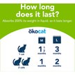 Show in main carousel: Okocat Dust-Free Unscented Non-Clumping Paper Pellet Cat Litter, 8.2-lb box slide 9 of 11