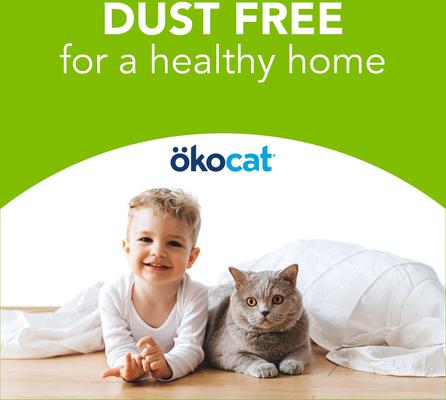 Show full view: Okocat Dust-Free Unscented Non-Clumping Paper Pellet Cat Litter, 12.3-lb box slide 8 of 12