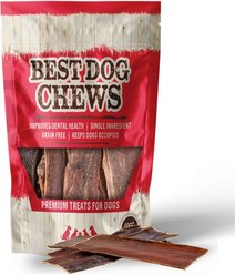 Best Dog Chews Gullet Flats Beef Flavored 6-in Dog Chews, 12 count