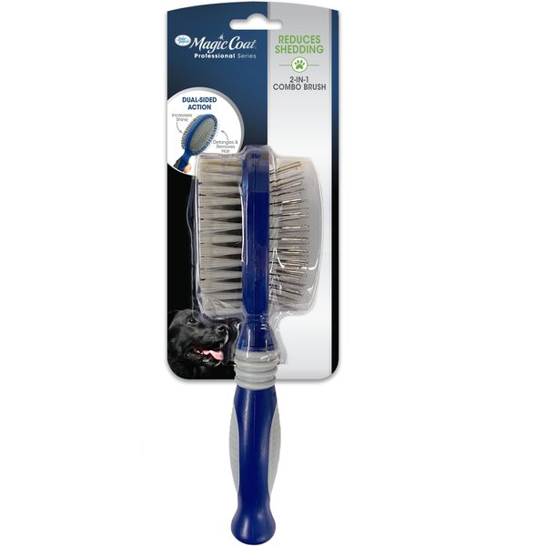 FOUR PAWS Magic Coat DualSided Combo Brush for Dogs