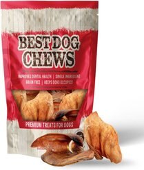 Best Dog Chews Treats Pig Ears Dog Treats, 6 count