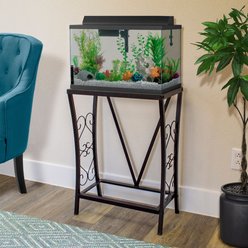 Aquatic Fundamentals Metal Fish Aquarium Stand, 10-gal slide 2 of 8