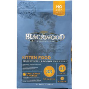 Blackwood Chicken Meal & Rice Recipe Kitten Formula Dry Cat Food, 13.22-lb bag