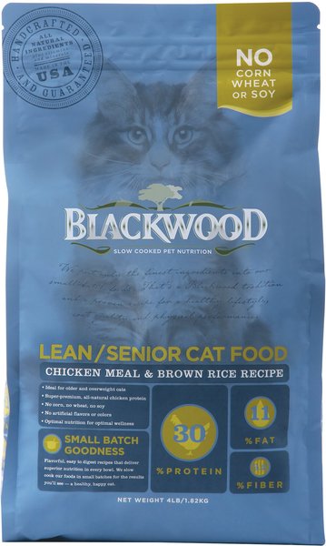 Blackwood Chicken Meal & Rice Recipe Lean Dry Cat Food, 13.22-lb bag slide 1 of 7