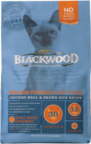 Blackwood Chicken Meal & Rice Recipe Indoor Formula Dry Cat Food, 13.22-lb bag slide 1 of 8