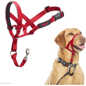 Halti Headcollar Dog Harness, Red, Size 3