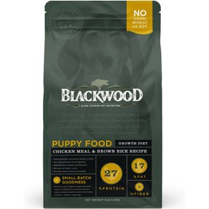 Blackwood Chicken Meal & Rice Recipe Puppy Growth Diet Dry Dog Food, 5-lb bag