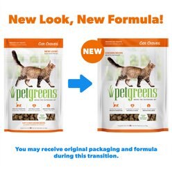 Pet Greens Cat Craves Roasted Chicken Semi-Moist Cat Treats, 3-oz bag slide 2 of 6