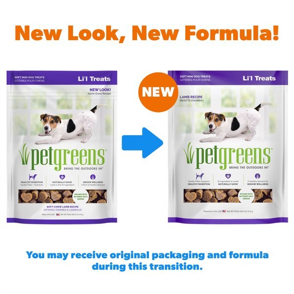 Pet Greens Tasty Lamb Semi-Moist Li'l Dog Treats