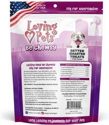 Loving Pets Be Chewsy Pig Ear Dog Treat, 5.5-oz bag, 4 count slide 2 of 2