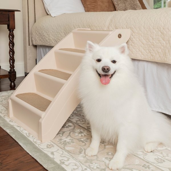 PETSAFE CozyUp Foldable Cat & Dog Stairs, XLarge, Tan
