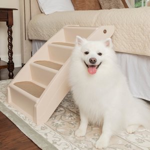 PetSafe CozyUp Foldable Cat & Dog Stairs, X-Large, Tan