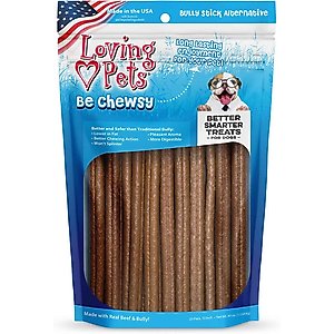 Loving Pets Be Chewsy 10-in Dog Bully Stick Treat, 40-oz bag, 20 count