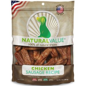 Loving Pets Natural Value Chicken Dog Jerky Treat, 13-oz bag