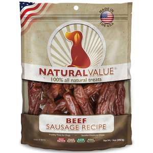 Loving Pets Natural Value Beef Dog Jerky Treat, 13-oz bag