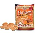 Loving Pets Puffsters Sweet Potato & Chicken Dog Crunchy Treat, 4-oz bag
