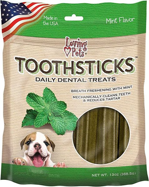 Mint dental outlet sticks for dogs