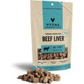 Vital Essentials Beef Liver Freeze-Dried Raw Dog Treats, 2.1-oz bag