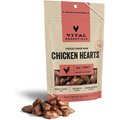 Vital Essentials Chicken Hearts Freeze-Dried Raw Dog Treats, 1.9-oz bag