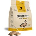 Vital Essentials Duck Mini Patties Entree Freeze-Dried Raw Dog Food, 14-oz bag