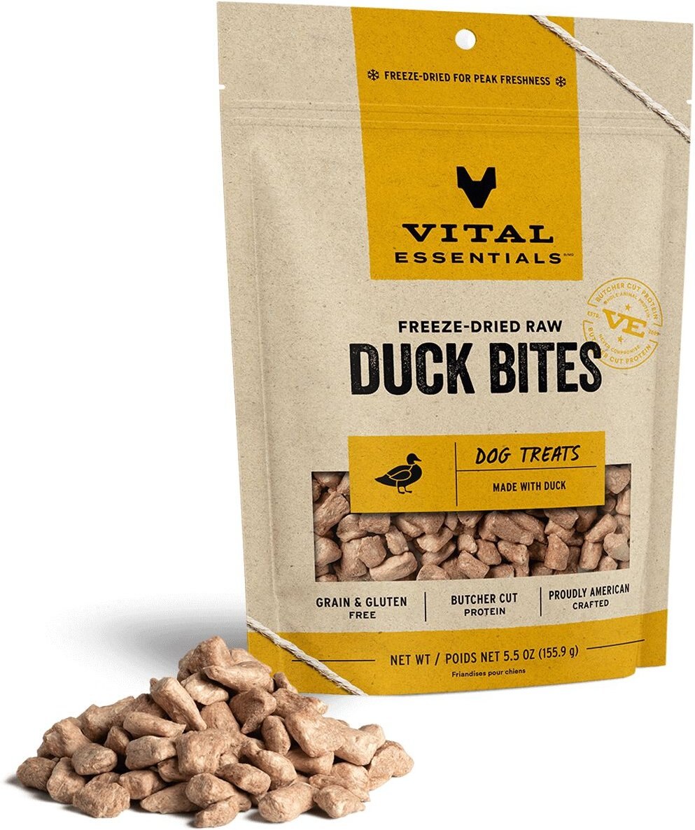 Cloud Star Rogue Air-Dried Duck Bites Dog Treats