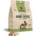 Vital Essentials Rabbit Mini Patties Entree Freeze-Dried Raw Dog Food, 14-oz bag