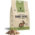 Vital Essentials Rabbit Mini Nibs Entree Freeze-Dried Raw Dog Food, 14-oz bag