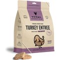 Vital Essentials Turkey Mini Patties Entree Freeze-Dried Raw Dog Food, 14-oz bag